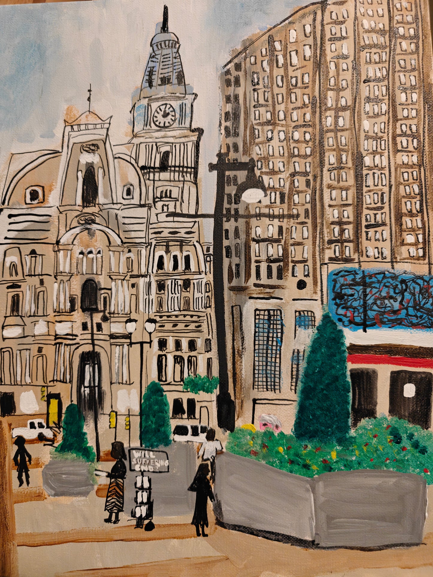 SOLD (Philly city scene)