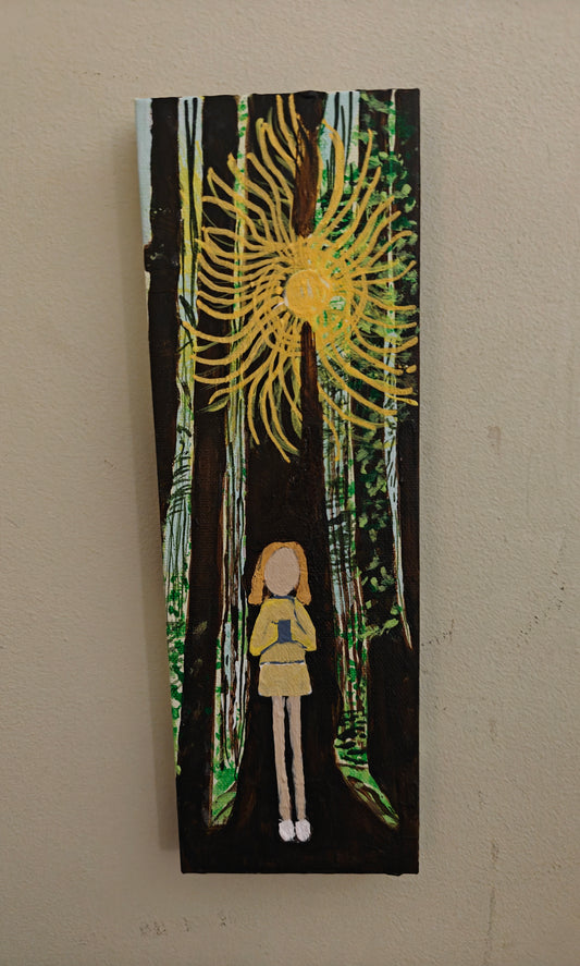Girl in Forest